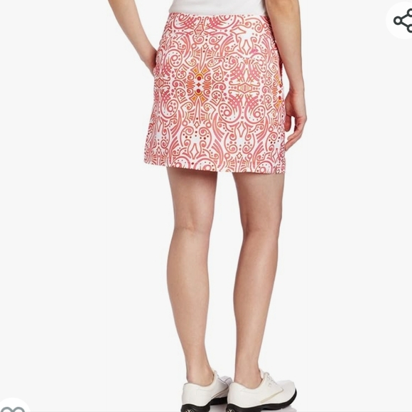 ❤️ NWOT! ADIDAS CLIMACOOL CONTRAST BLOOMING TATTOO SKORT / TENNIS SKIRT - Picture 2 of 9